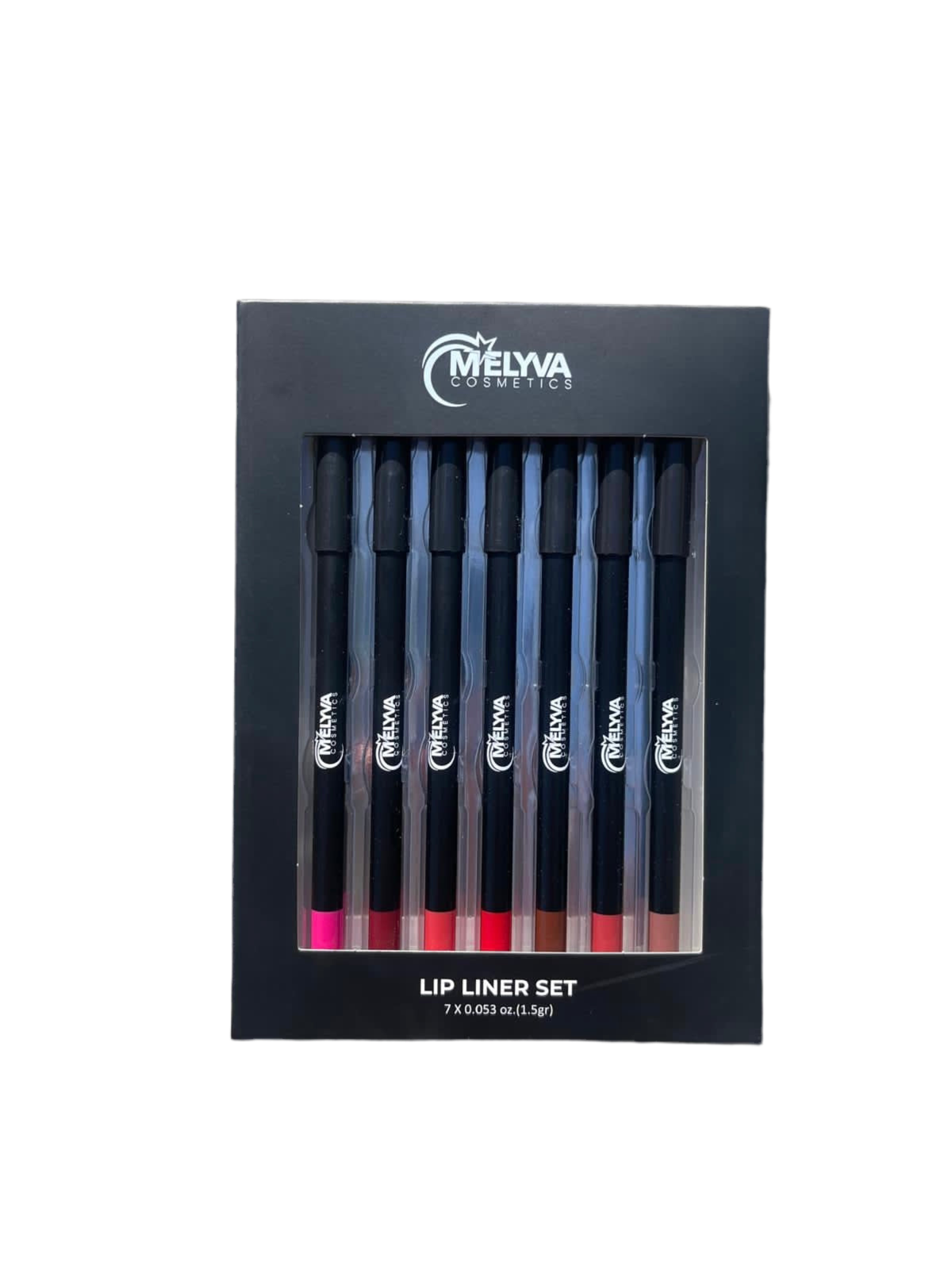 Melyva Cosmetics 7PC Lip Liner Set