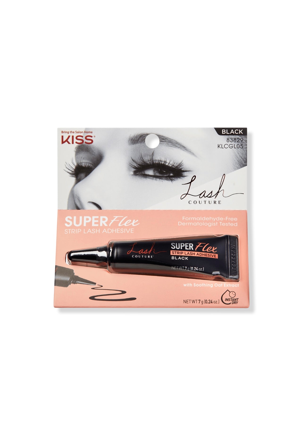 Kiss Lash couture premium latex adhesive Black