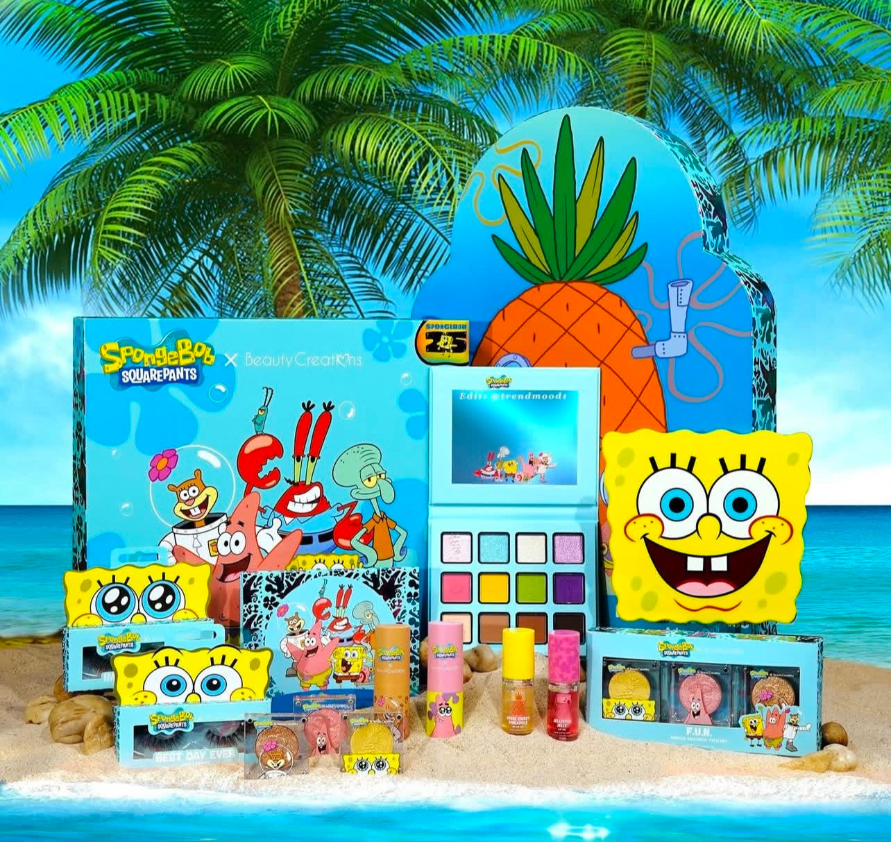 SpongeBob PR Box By Beauty Creations