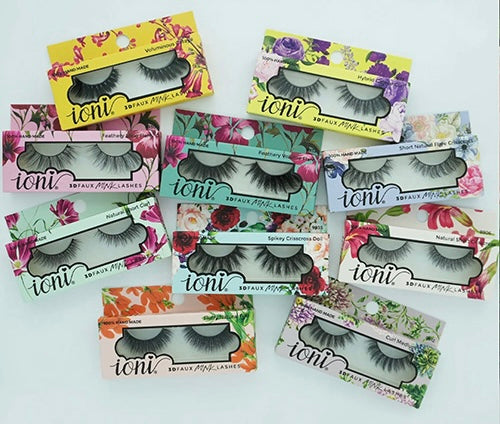 Assorted Ioni Lashes 6 Pairs