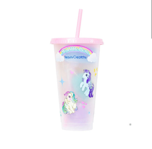 BEAUTY CREATIONS X MY LITTLE PONY "I WANT A PONY" REUSABLE CUP WITH BLENDERS