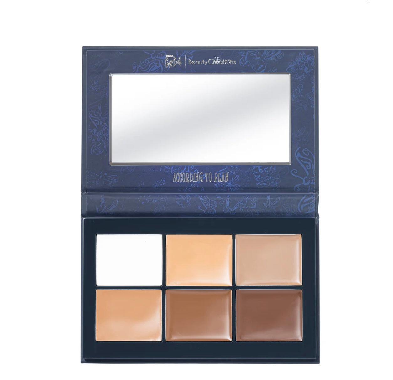 TIM BURTON'S CORPSE BRIDE X BEAUTY CREATIONS "ACCORDING TO PLAN" CREAM CONTOUR PALETTE