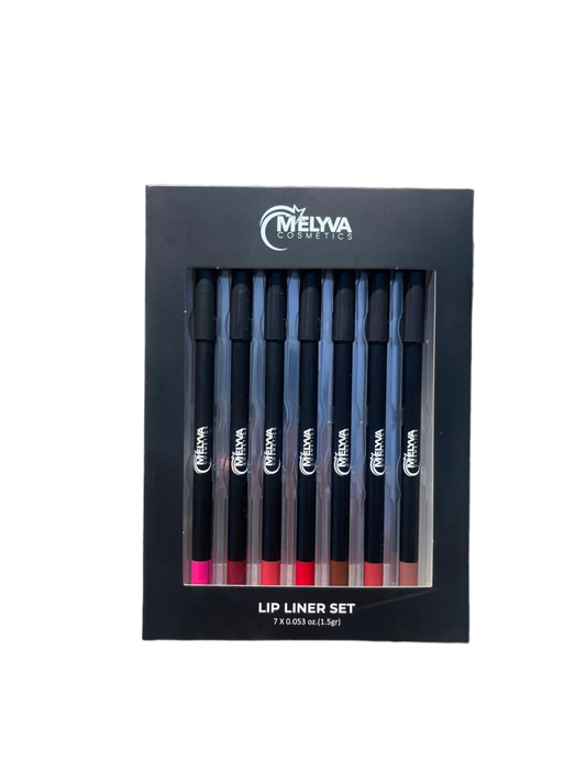 Melyva Cosmetics 7PC Lip Liner Set