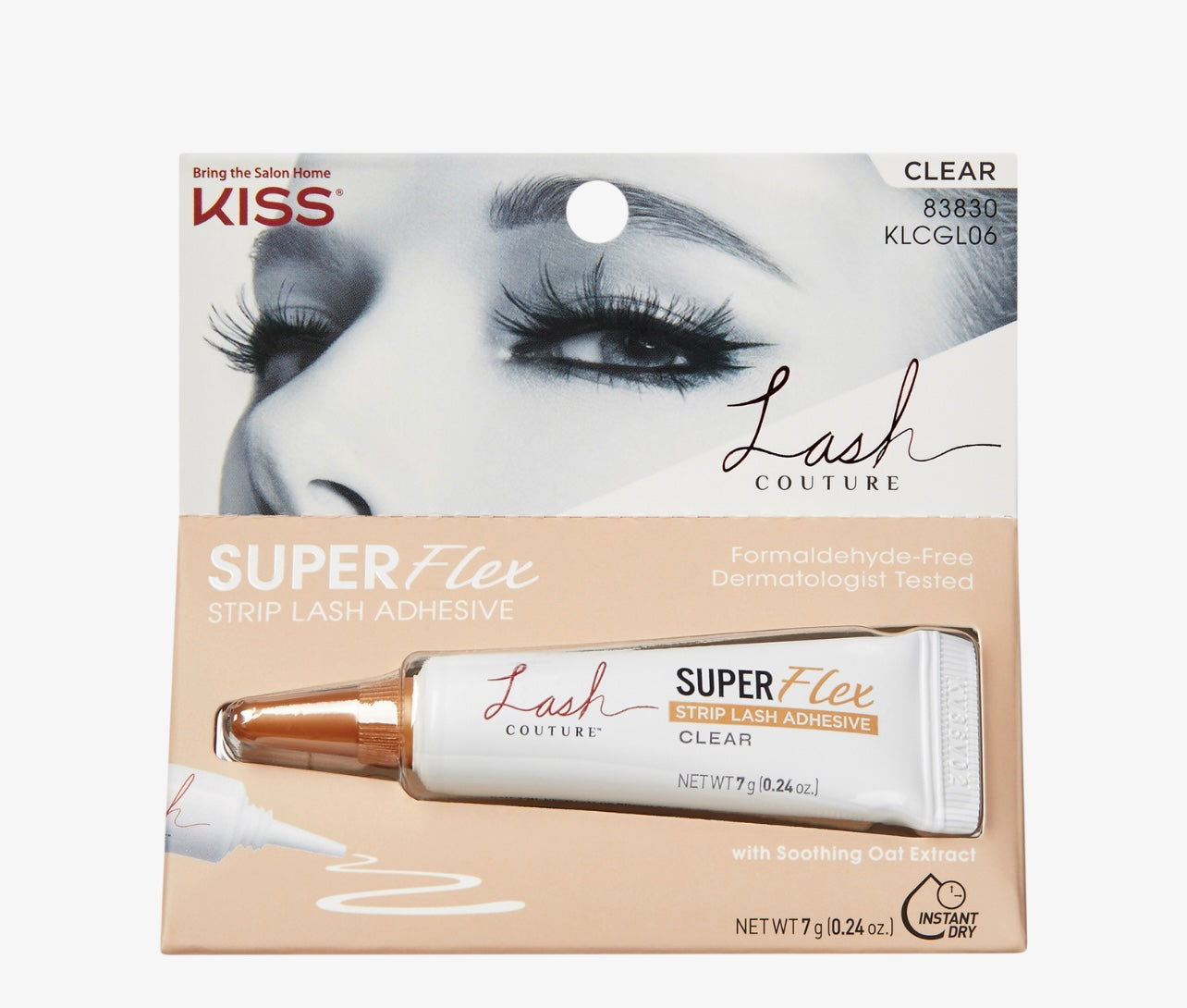 Kiss Lash couture premium latex adhesive Clear